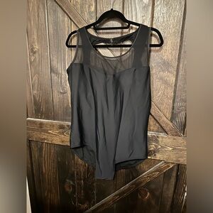 Black Catalina one-peice swimsuit, 2X